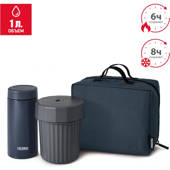 Ланч-набор THERMOS JEC-1000 NVY 563736 Ланч-набор THERMOS JEC-1000 NVY 563736